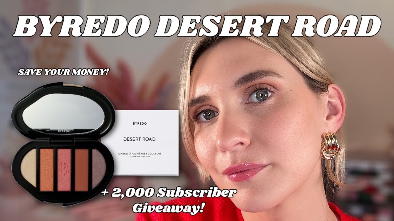 🌞 BYREDO DESERT ROAD PALETTE REVIEW & 2,000 Subscriber Giveaway!