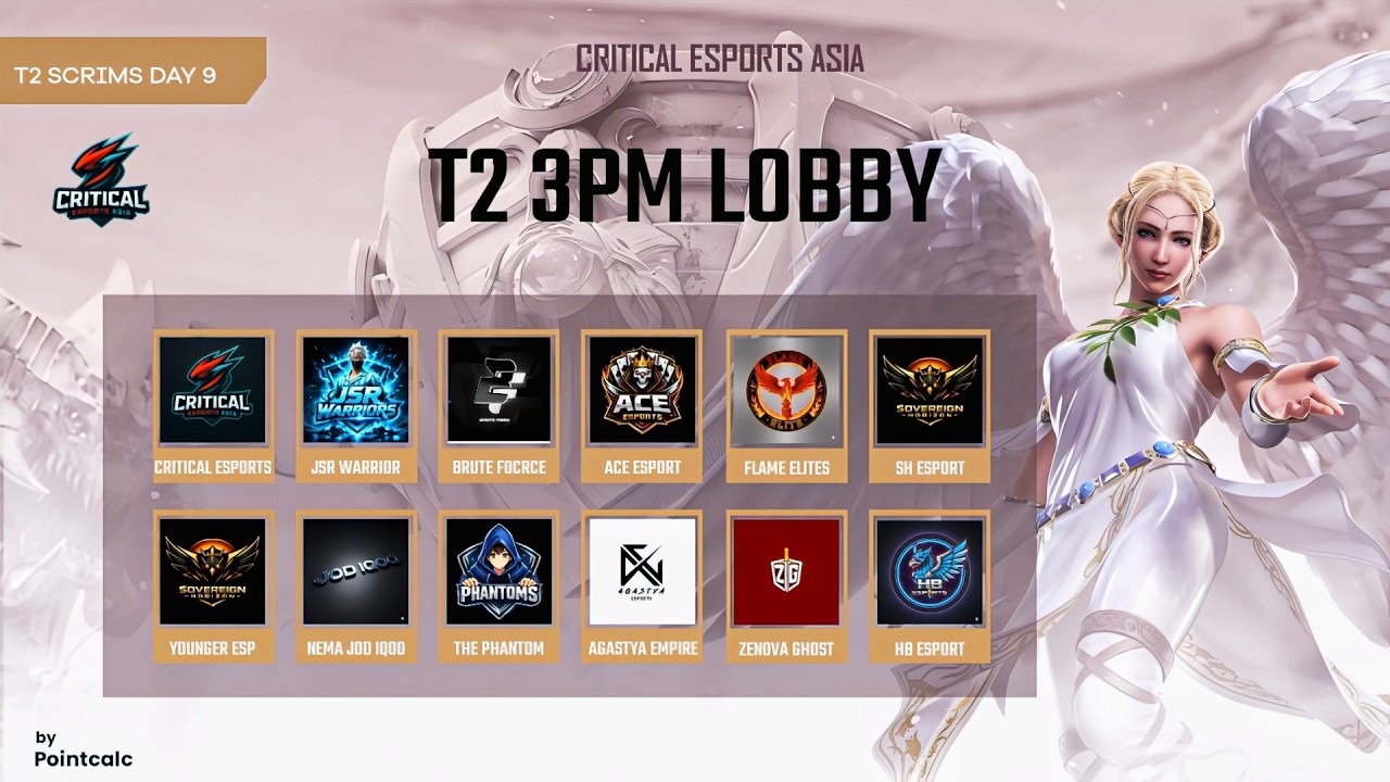 CRITICAL UPRISING | SCRIMS DAY 9 | THE BATTLE BEGINS! 🏆 [LIVE 3 PM]