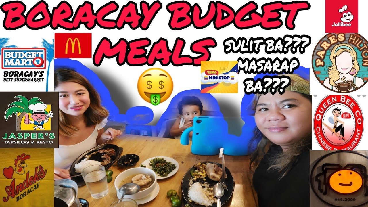 BORACAY BUDGET MEALS 2022| BORACAY BUDGETARIAN MEALS| AFFORDABLE MEAL 2022