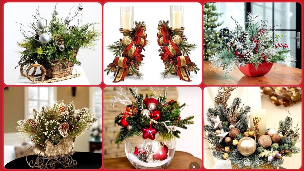 Most Amazing & Outstanding Different Christmas Arrangement Decor ideas