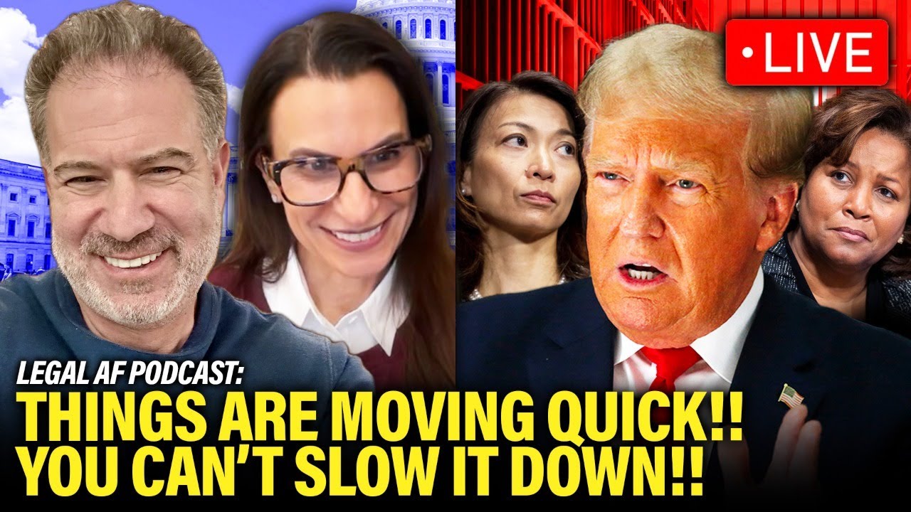 LIVE: Trump VERY SCARED of RAPID Court Developments | Legal AF