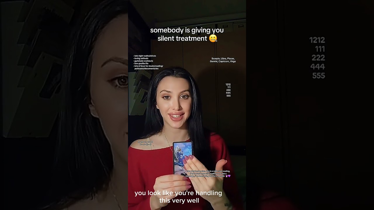 Someone Is Giving You Silent Treatment… Here’s Why 🔮 Tarot Reading