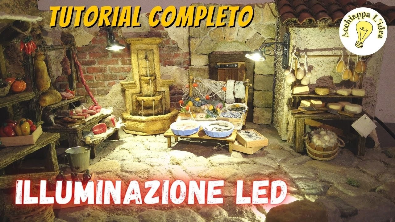 Come fare il circuito di luci a led per presepe 💡 tutorial fai da te
