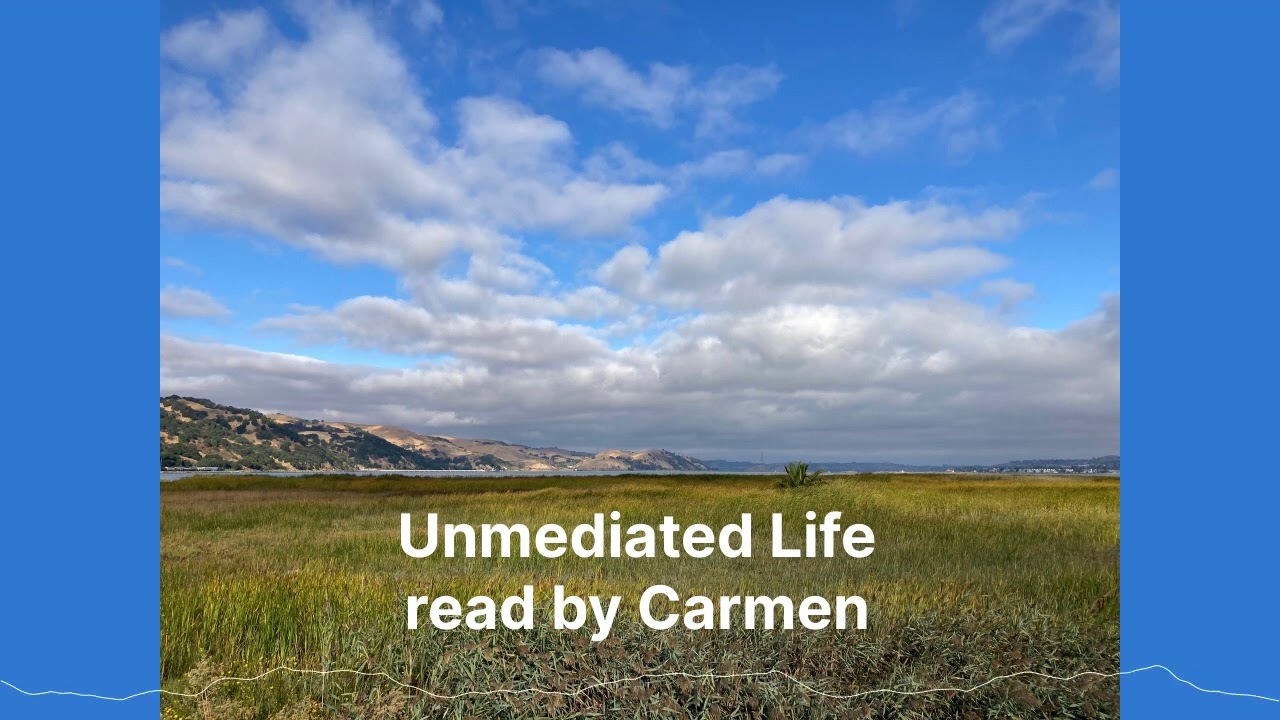 Unmediated Life read by Carmen