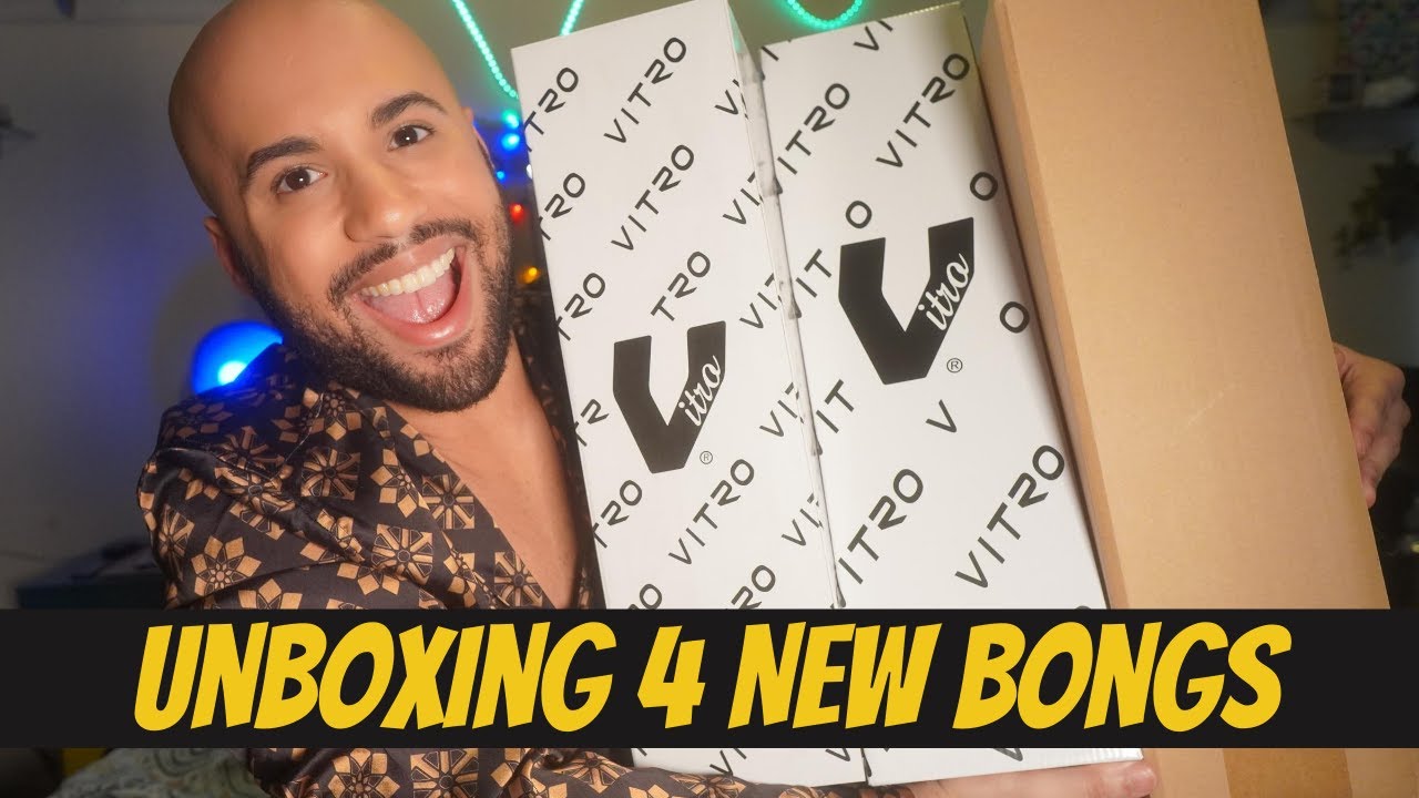 Unboxing 4 New Bongs from Go Sensi!  // Comparing Bong Percs