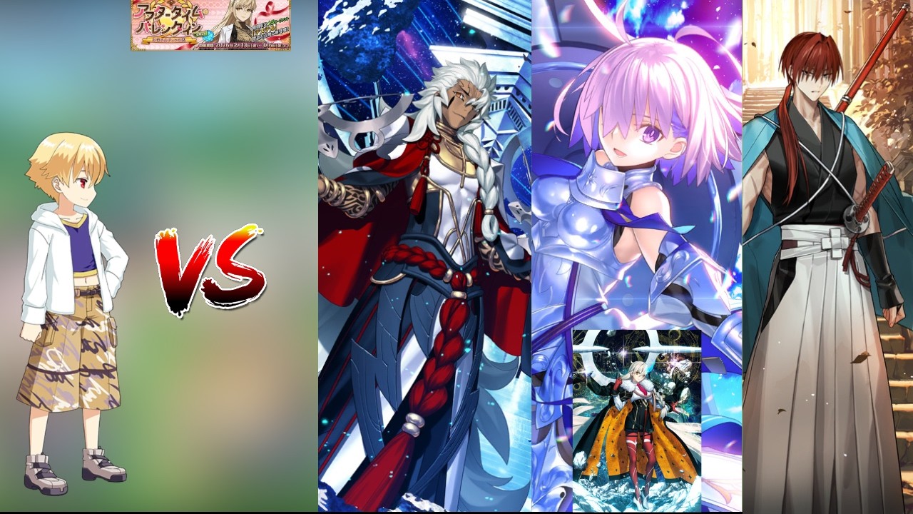[FGO][JP] Valentine 2026 | 90++ 3 Turn Farming | Solomon, Mash & Harada Sanosuke