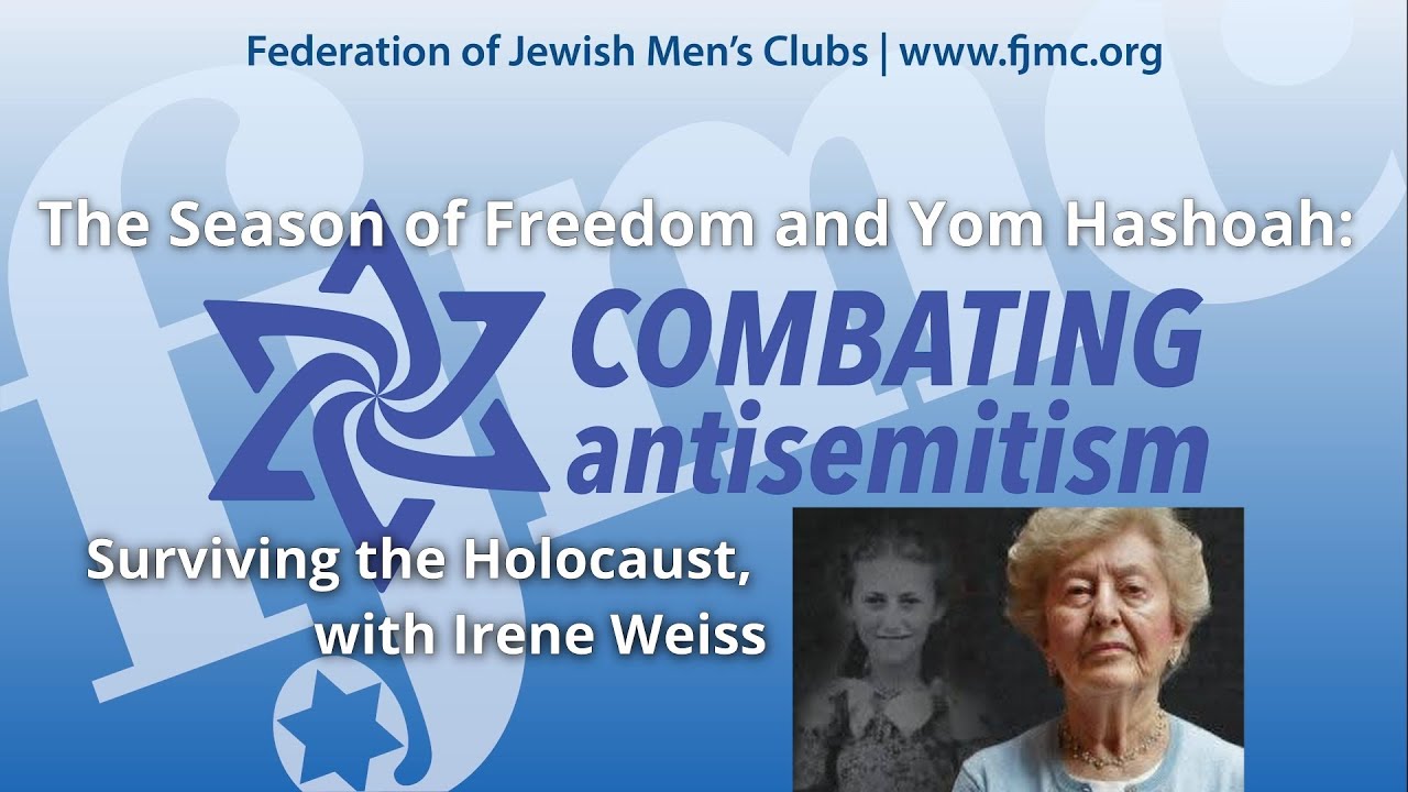 Combating Antisemitism - Surviving the Holocaust, with Irene Weiss