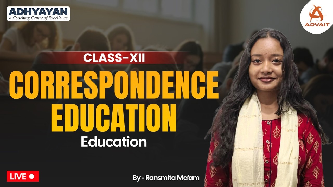 Non Formal Education| Correspondence Education| Class XII| ASSEB