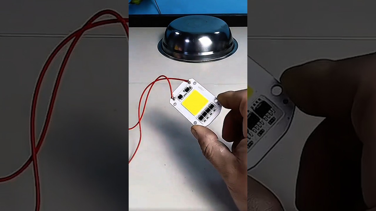 Very Bright Led Chip #shorts #diy #electrical