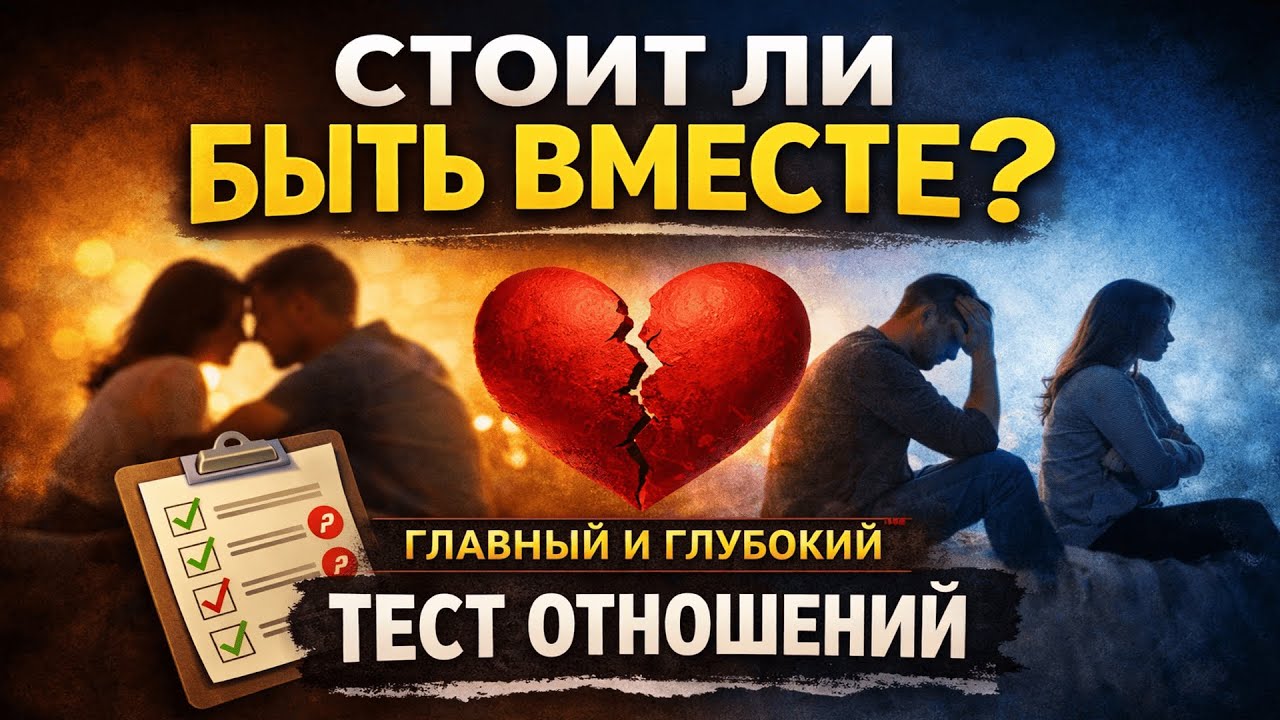 Стоит ли быть вместе? Главный тест отношений. Любовь или расставание? Надо ли расставаться?