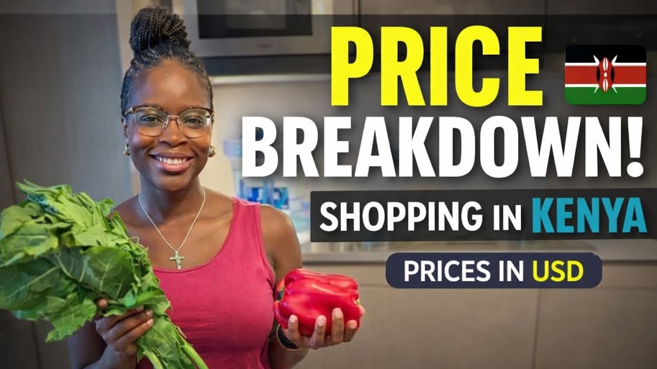 Покупки продуктов питания американцами в Кении 🇰🇪 Цены в долларах США | Подробный расчет стоимости