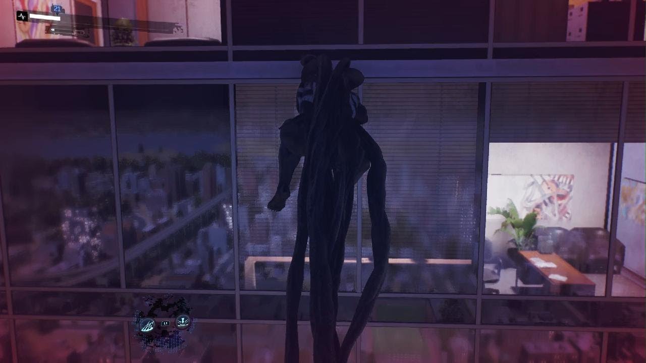 Venom takes fall damage