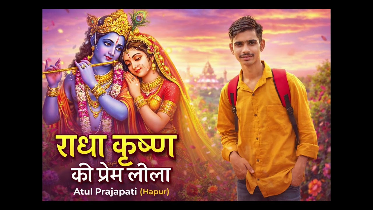 राधा कृष्ण की प्रेम लीला new song Atul prajapati hapur 