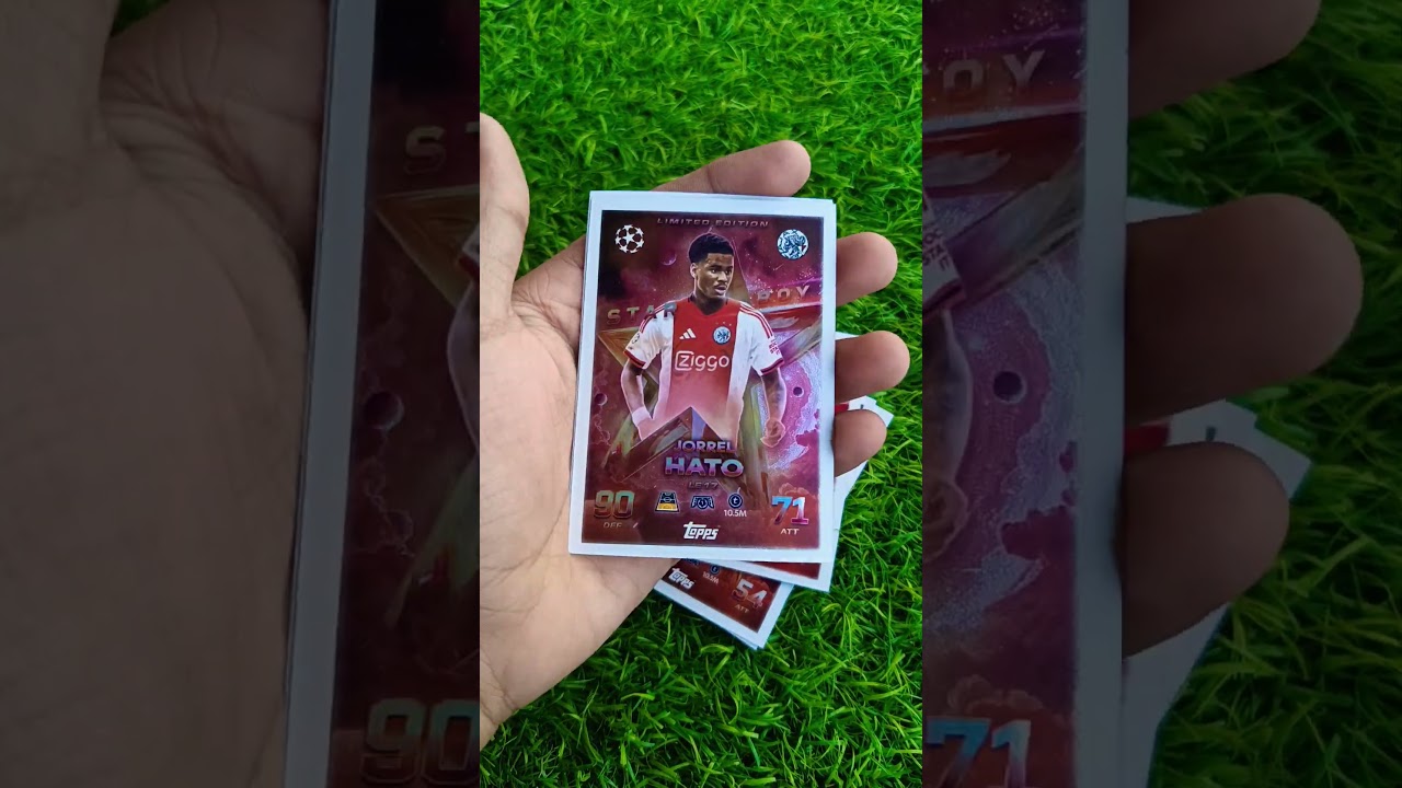 Red Star Boy limited edition topps match attax season 2025-26 ✨✨ 