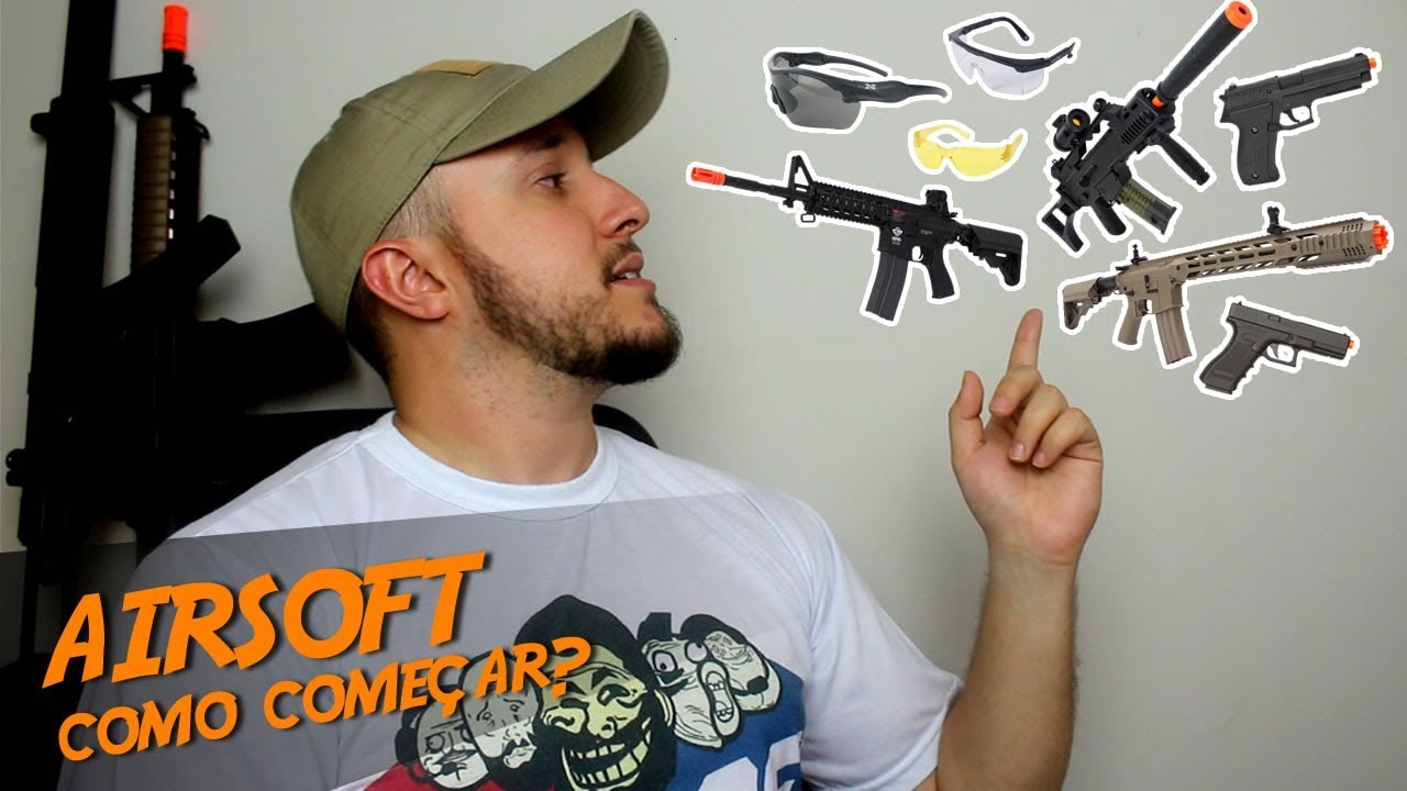 AIRSOFT | Como Começar a Jogar? | Quanto Gastar? | Dá pra jogar de Spring? [F.A.Q.]