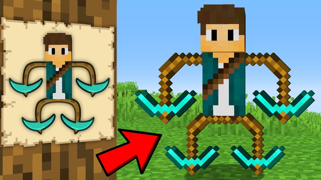 TUDO que DESENHAR eu Ganho no Minecraft