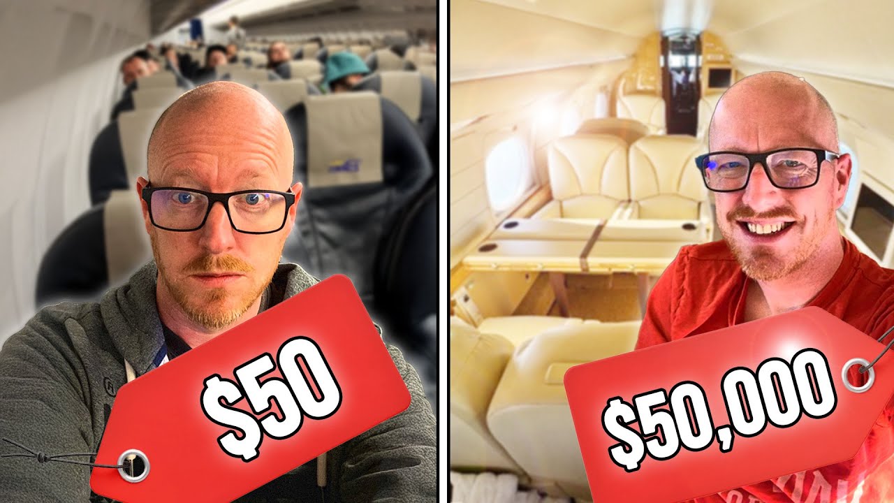 I Flew 4 Flights – Each One 10x More Expensive Than the Last