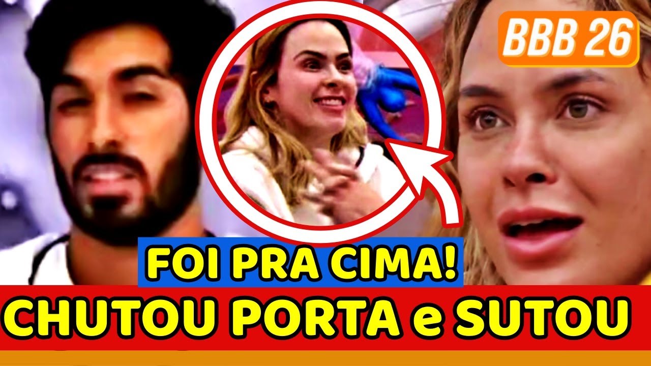 📛BBB26: Ricardinho CHUTA PORTA, SURTA EM INGLÊS e RENDE; Ana Paula VAI PRA CIMA e PEDRO CRITICA
