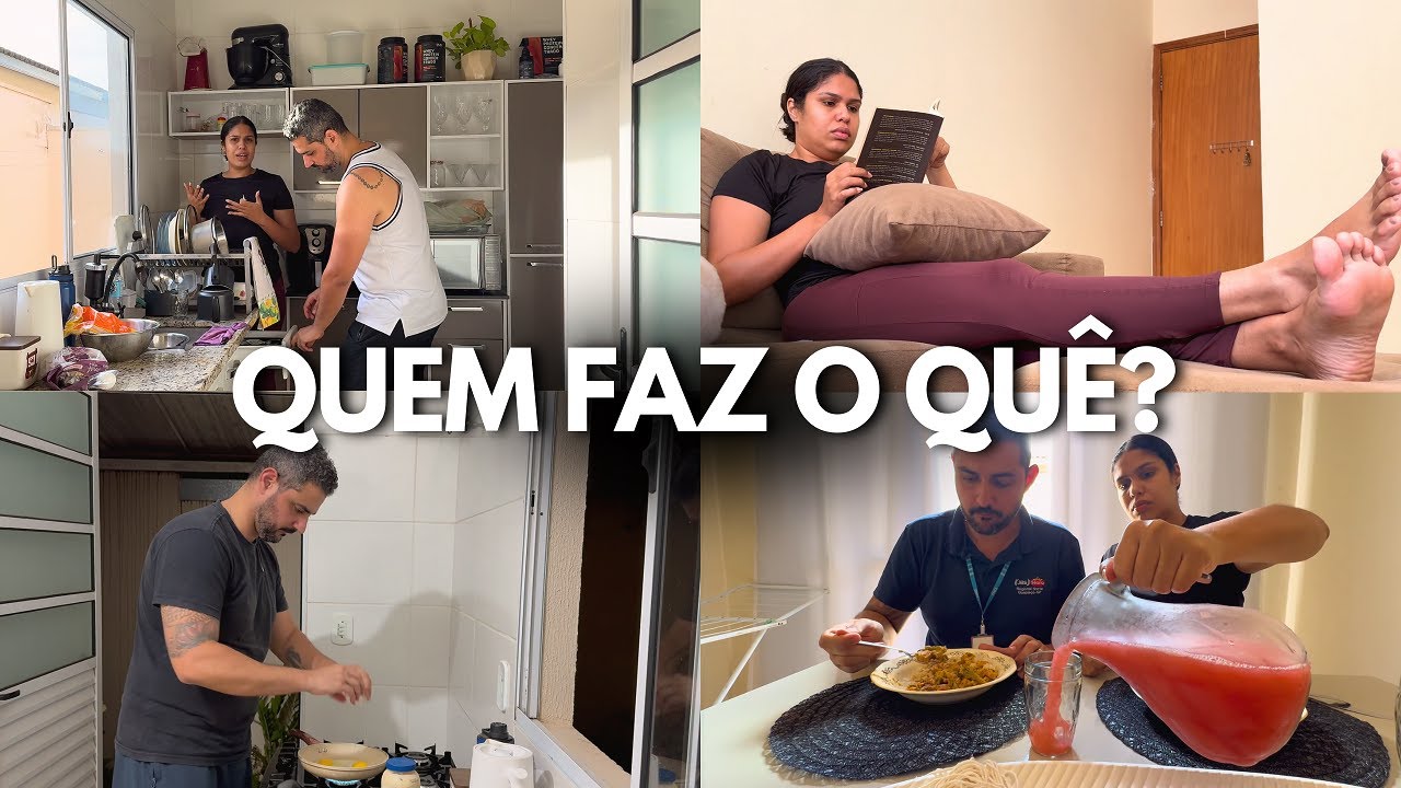 Como dividimos as tarefas da casa no nosso casamento | VIDA REAL