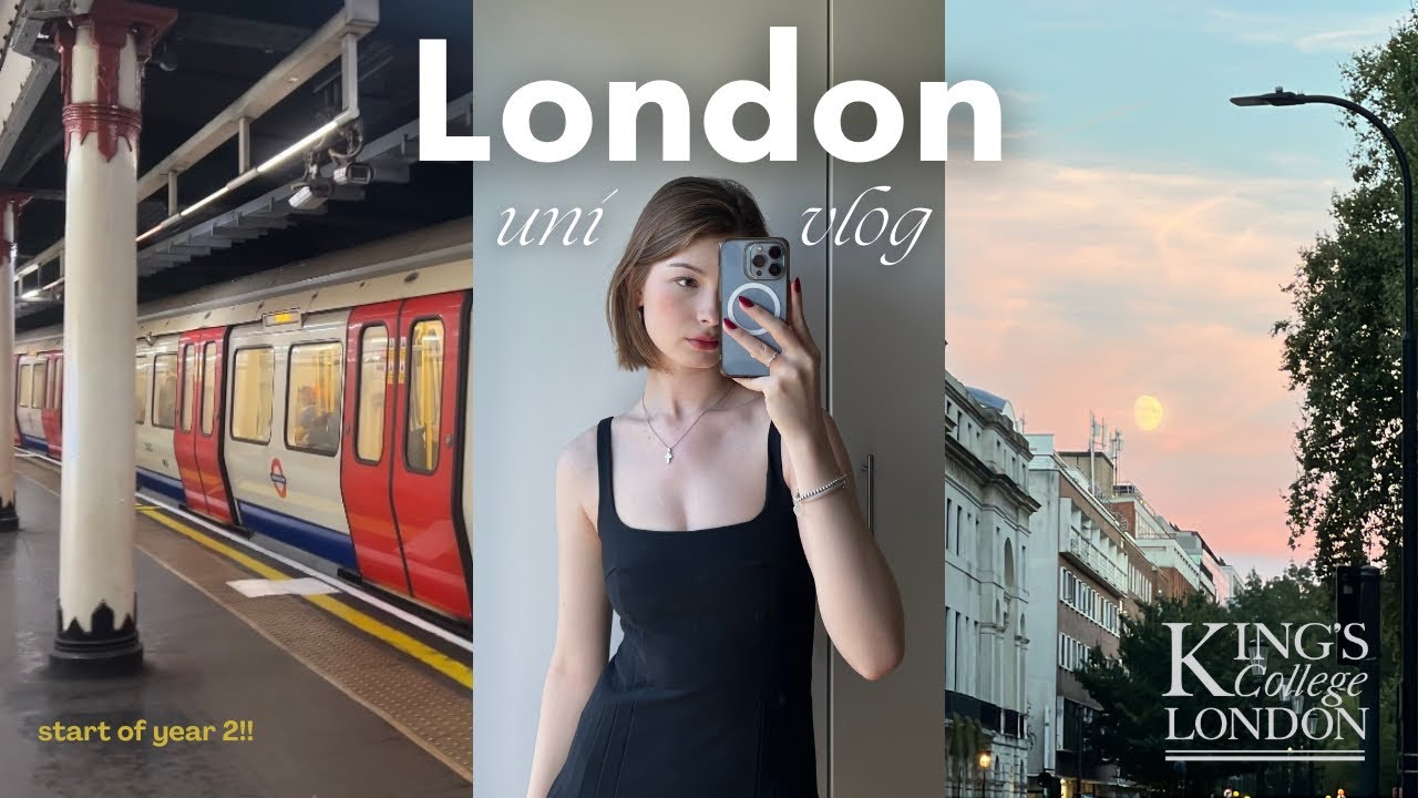 back to school vlog 🌸📁🖇️ move back to london with me, freshers week, king’s college london
