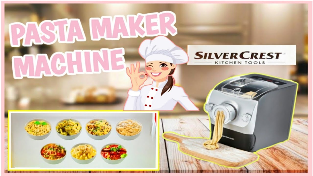 Unboxing Silvercrest Pasta Maker Machine Kitchen Tool | Sparklybhing