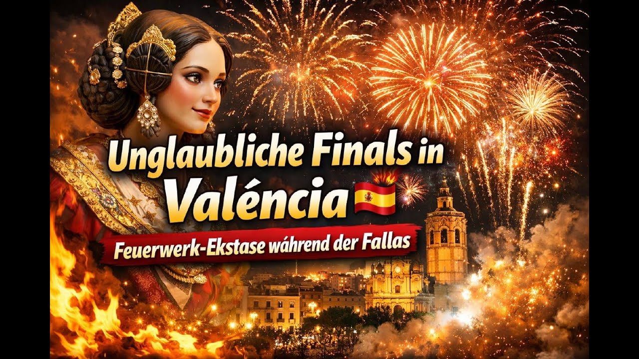 Unglaubliche Finals in València 🎆 | Feuerwerk-Ekstase während der Fallas 2025