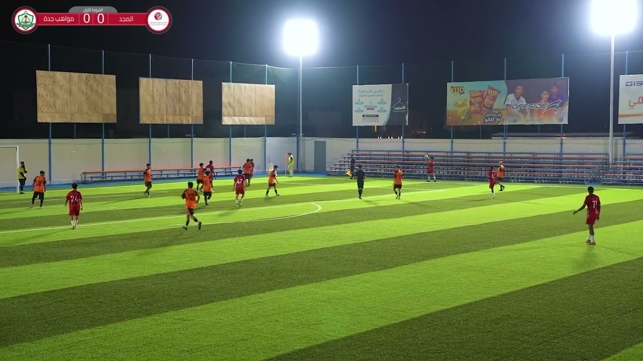 اكاديمية المجد 8 Vs ناد””مواهب جدة 1 || الدوري السعودي 15 سنة - الجولة الرابعة