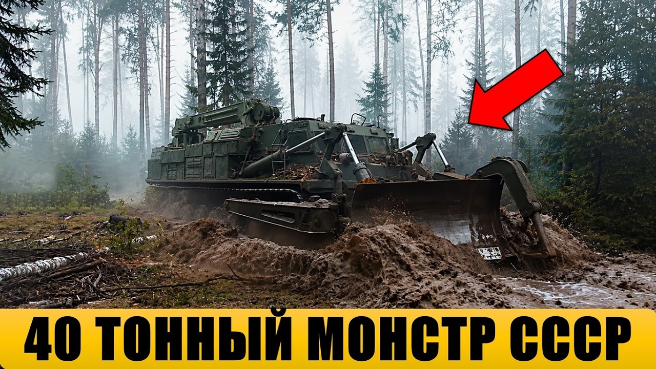 Зачем в СССР создали этого 40 тонного монстра? БАТ-2.