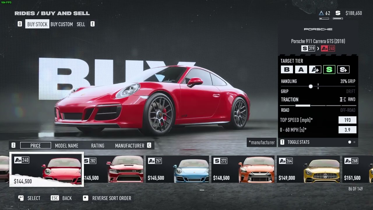 NFS Unbound 2025 - Vol.9 All Car List