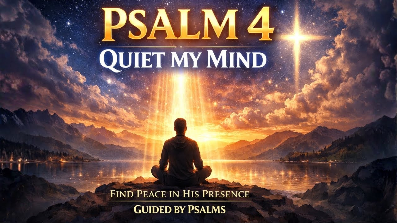 🛡️ A Prayer of Covering — Psalm 4 for Quiet Rest and Calm Thoughts