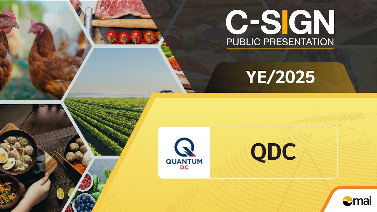 QDC: Публичная презентация C-sign, конец 2025 года, Quantum DC Public Company Limited.