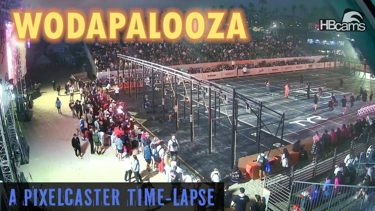 Time-Lapse of TYR Wodapalooza 2024: Setup to Teardown in Huntington Beach