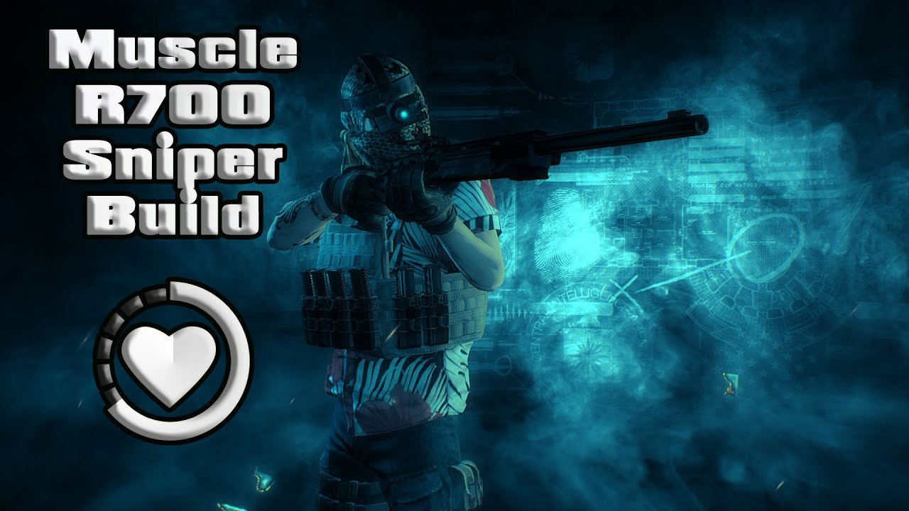 Payday 2 A remade version of my Muscle R700 Sniper Rifle build