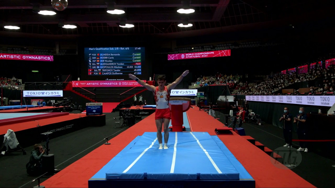 MIR Nicolau (ESP) - 2021 Artistic Worlds, Kitakyushu (JPN) - Qualifications Vault 1