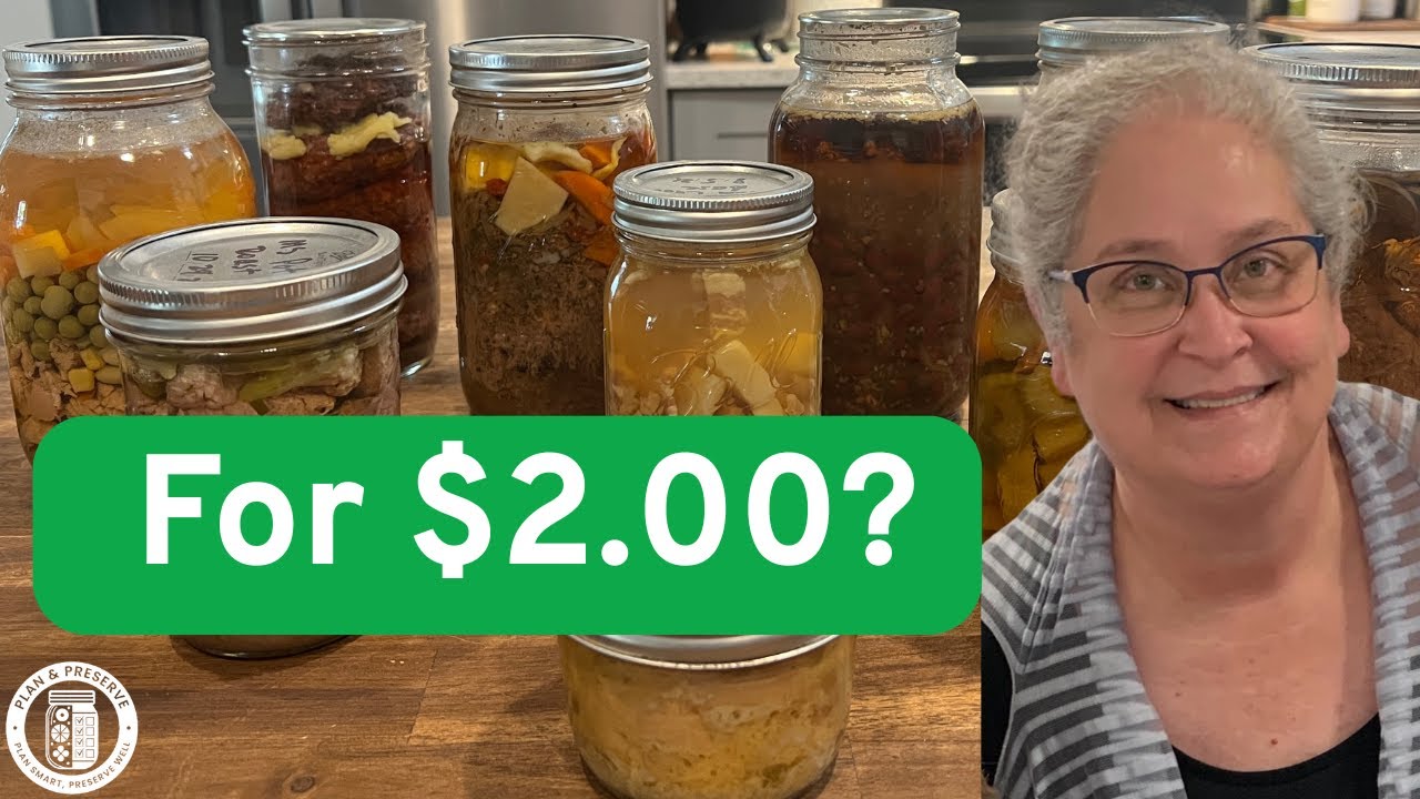 10 Meals in a Jar | Pressure Canned Meals for JUST $2-$3 a Jar!