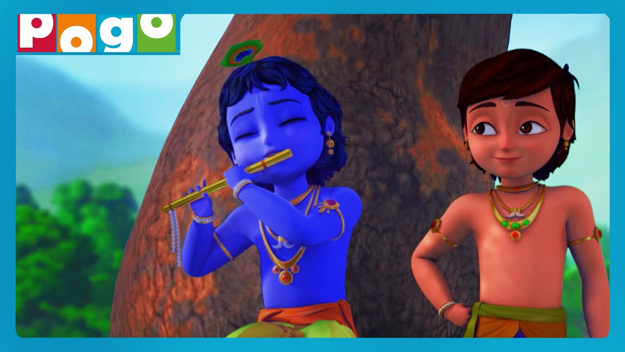 Jab Khel Hi Plan Ban Gaya😄| Little Krishna🦚| Hindi Cartoon😁| @PogoChannel​