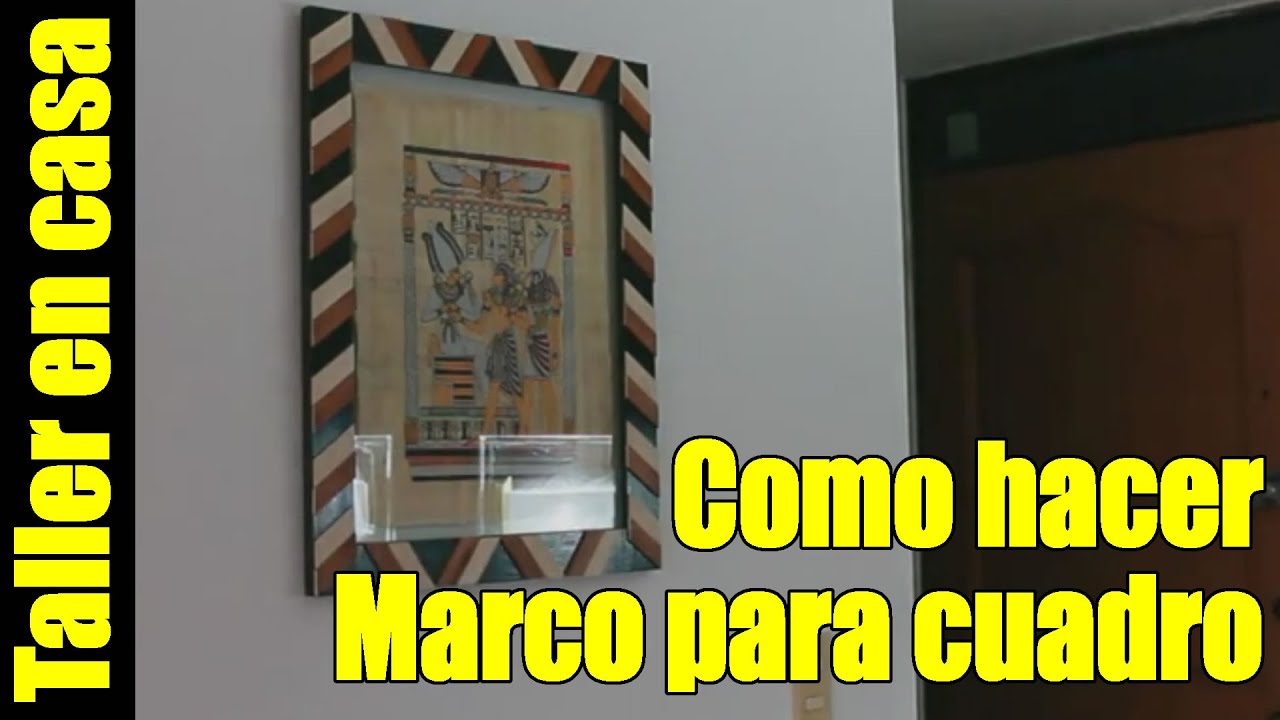 Hagalo usted mismo - Marcos para fotos / papiros en madera MDF
