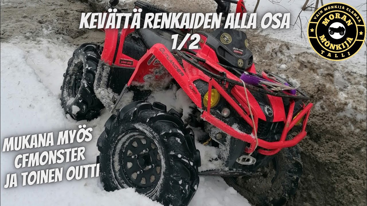 Can Am ja CfMoto mönkijät lumessa | Vain Mönkijä Elämää osa 69