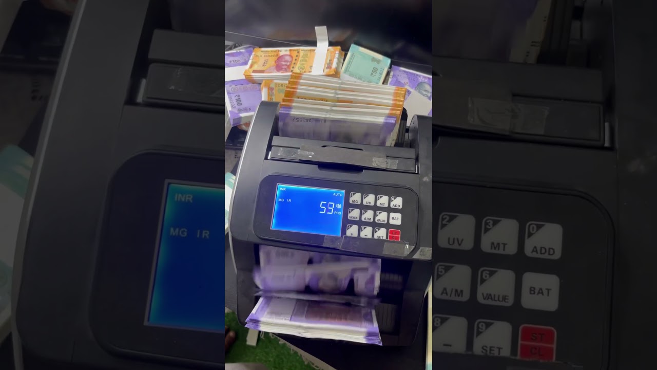 ASMR Машина считает деньги 💰 большие траты Счет #asmrshortvideo #деньги #asmrvideo #наличные