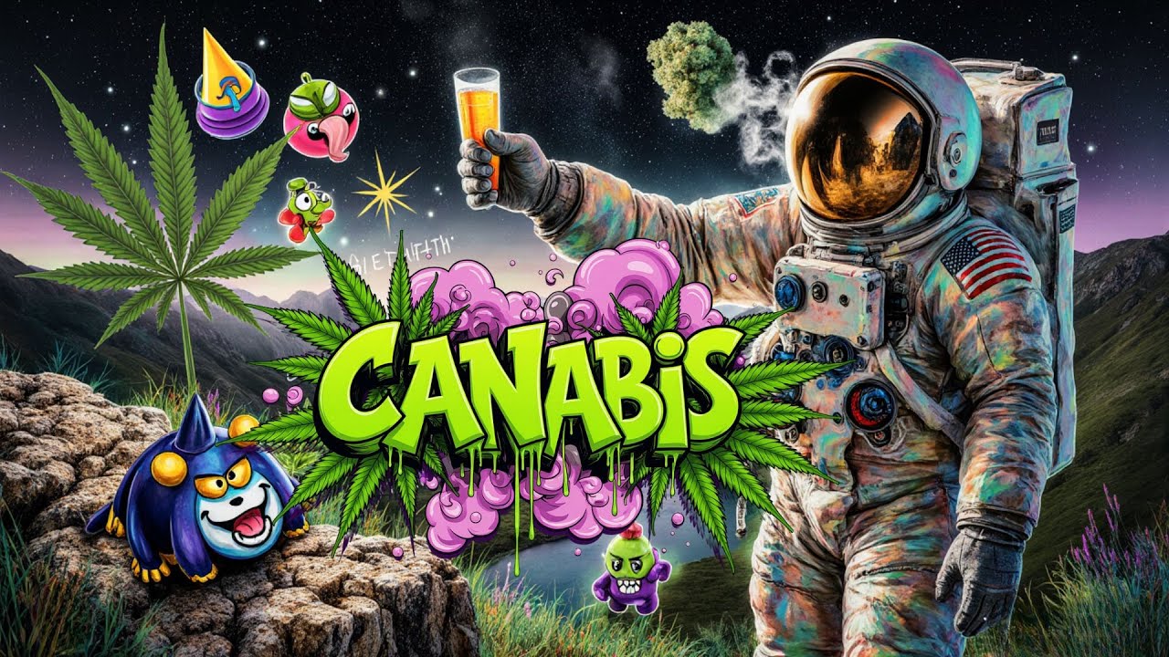 Canabis Smokescreen Emotions - 420 Bluesy Stoner's Music