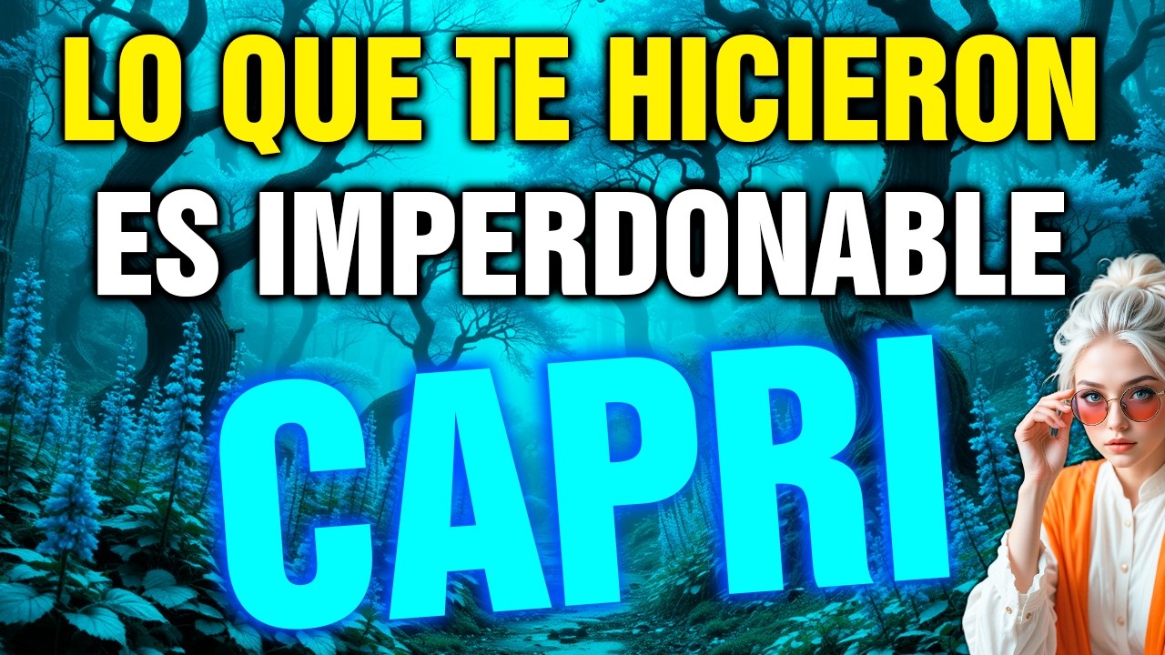 capricornio 🔥 HOY SE ROMPE el ENGAÑO… las MÁSCARAS CAEN y la VERDAD es TERRIBLE 😨😶‍🌫️