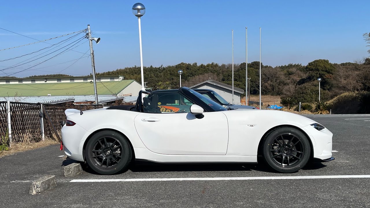260204 美浜ジムカデー AM 車両感覚確認 ND5RC ロードスター