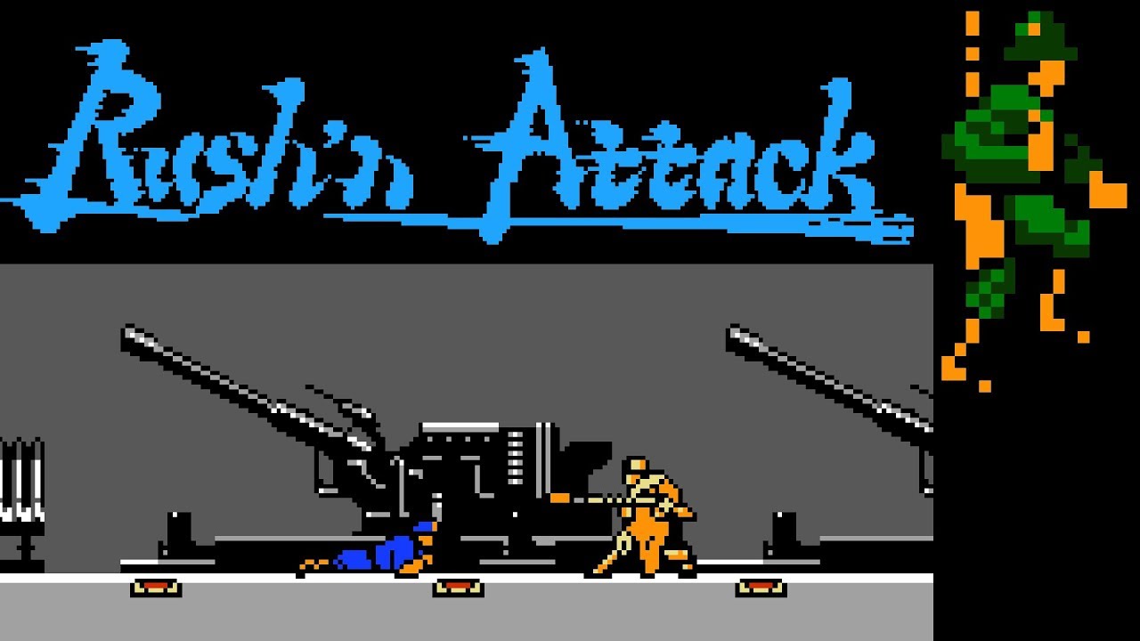 Rush'n Attack (NES) adapted and expanded port | full game session for 1 Player 🎮