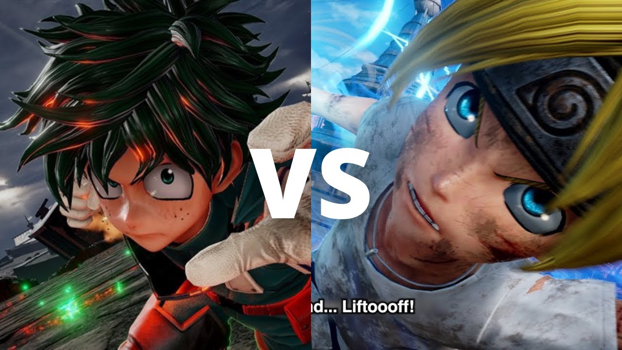 JUMP FORCE - Deku vs Boruto 1vs1 Gameplay (PS4 Pro)