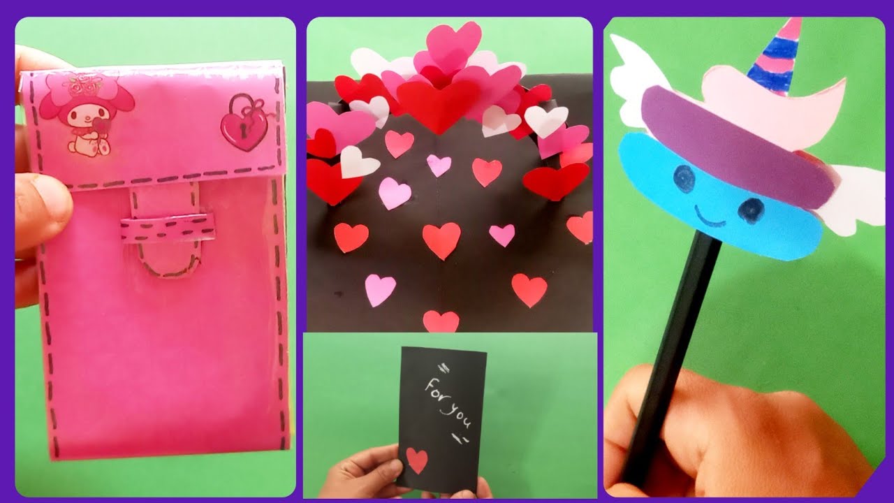 Easy craft/Miniature craft/Making toys/Paper craft/How to make/DIY/School project/Cuti art and craft