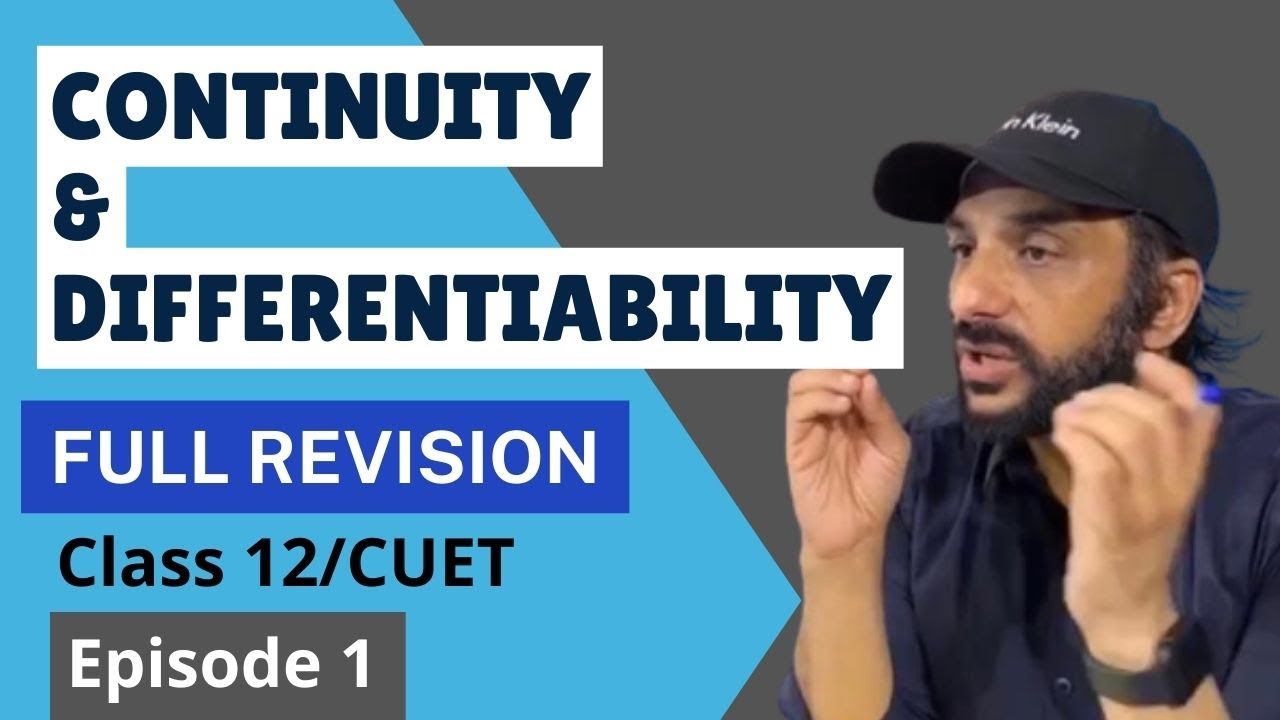 Continuity and differentiability | class 12 maths | term 1 exams | MCQs | tips & tricks ⭐️🔥