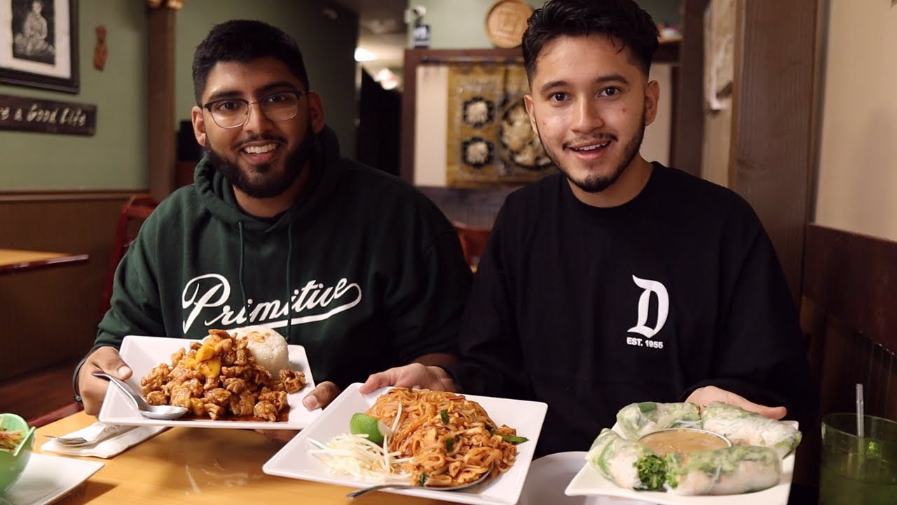 AUTHENTIC Thai Food in Sacramento! *100% HALAL* | Slice of Deen
