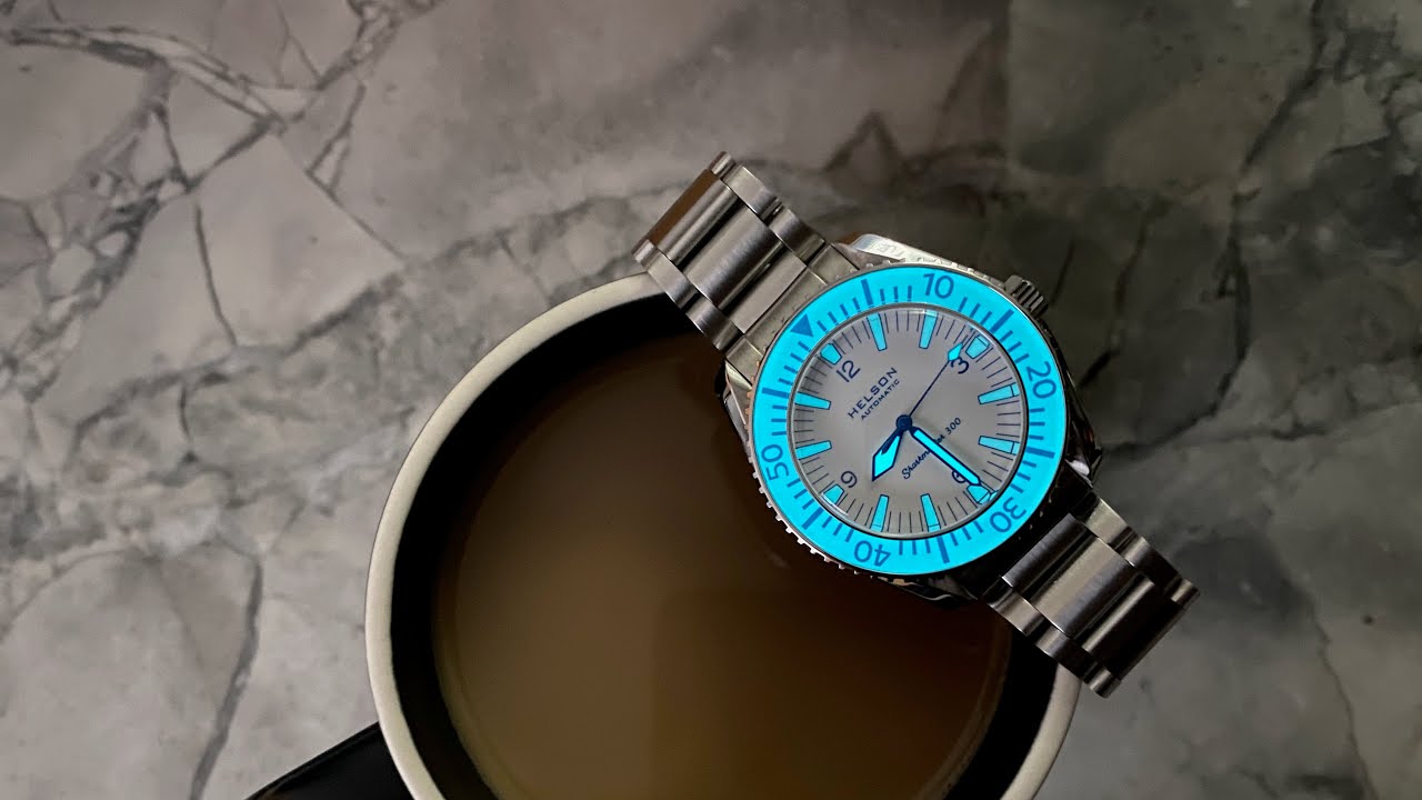 Helson Sharkmaster 300 The Affordable Omega Seamaster 300 Mil Spec Hommage Review and Unboxing