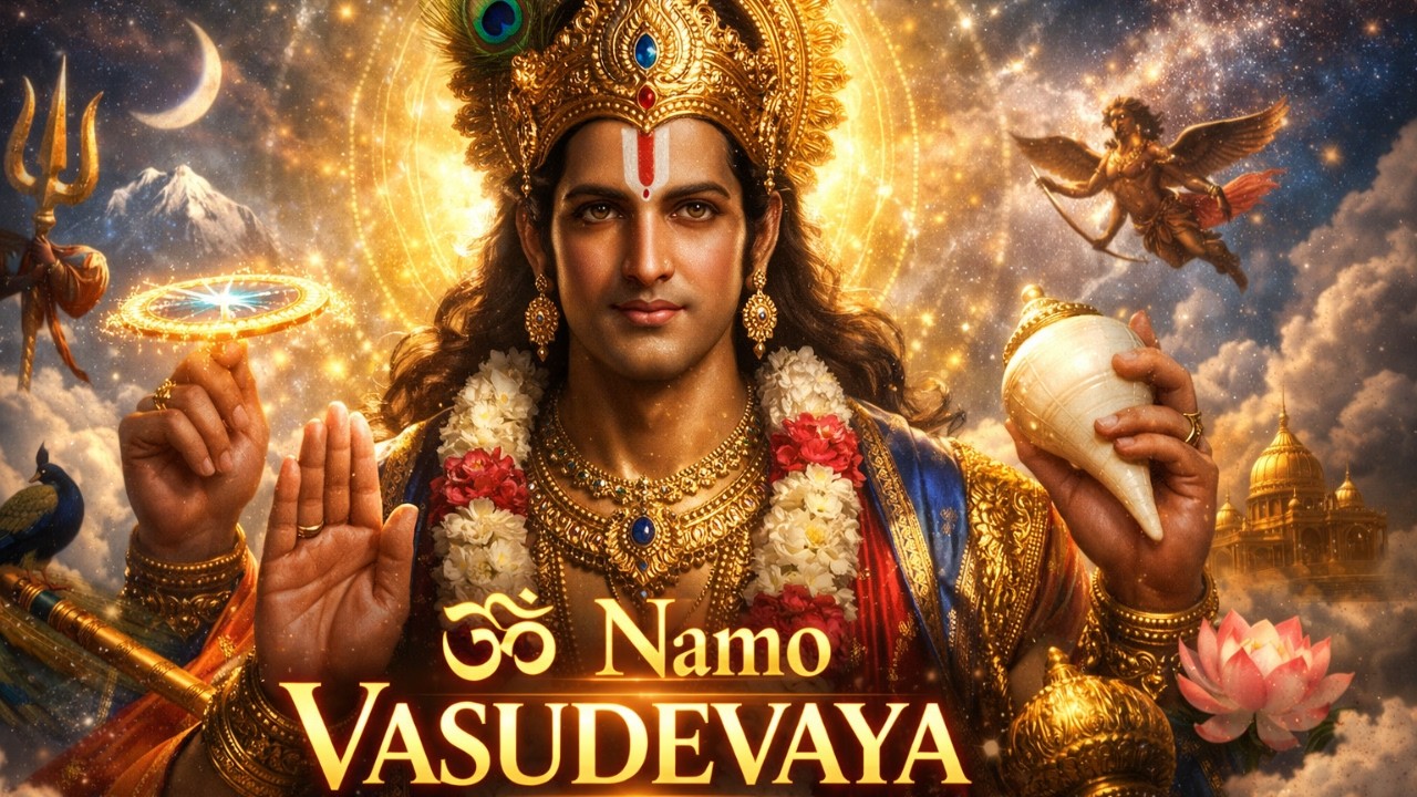 Om Namo Bhagavate Vasudevaya | Divine Vishnu Mantra for Peace, Protection & Inner Awakening
