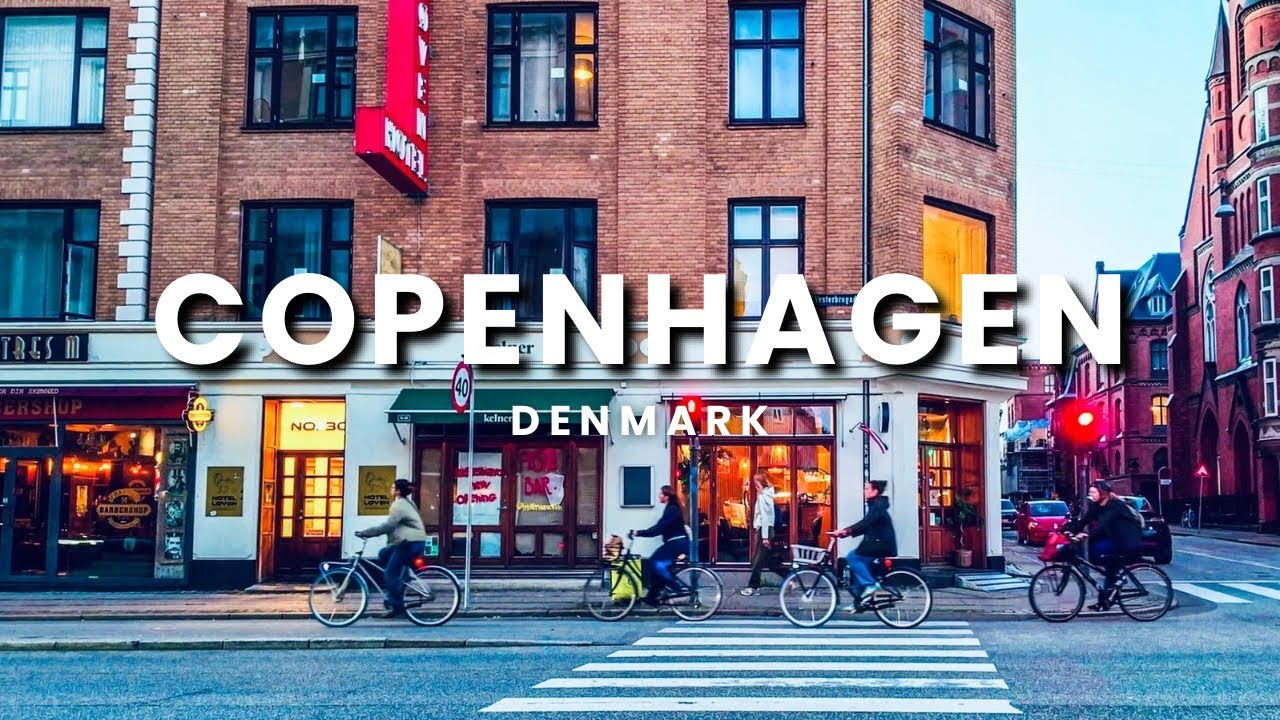 Copenhagen 🇩🇰 Denmark Walking Tour | The Bicycle Capital of the World 
